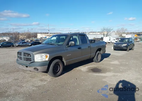 2008 Dodge Ram 1500 St/Sxt from USA, damaged, VIN 1D7HA18K58J141797